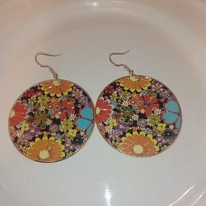 Fall Floral Earrings